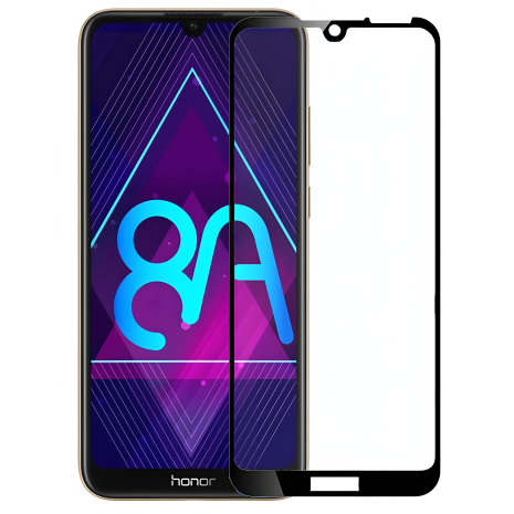 PowerPlant за полную защиту стекло для Honor 8A / Honor 8A Pro, black