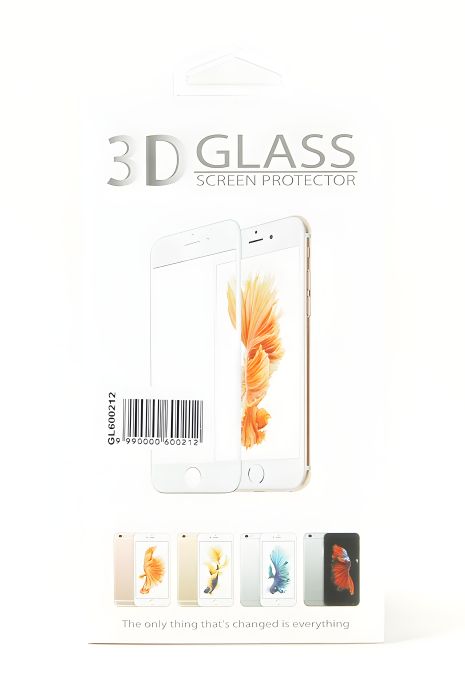 Защитное стекло 3D PowerPlant для Apple iPhone 7 Plus White
