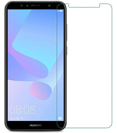 Защитное стекло PowerPlant Full screen для Huawei Y5 (2018) Black