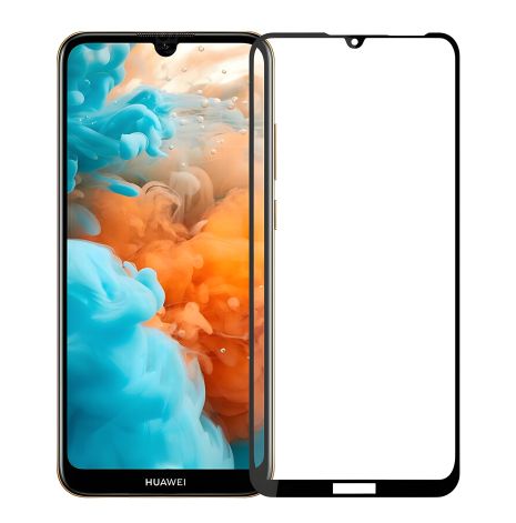 Full screen захисне скло PowerPlant для Huawei P30, Black