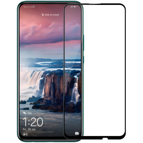 Захисне скло Full screen PowerPlant Huawei P Smart Z, Black