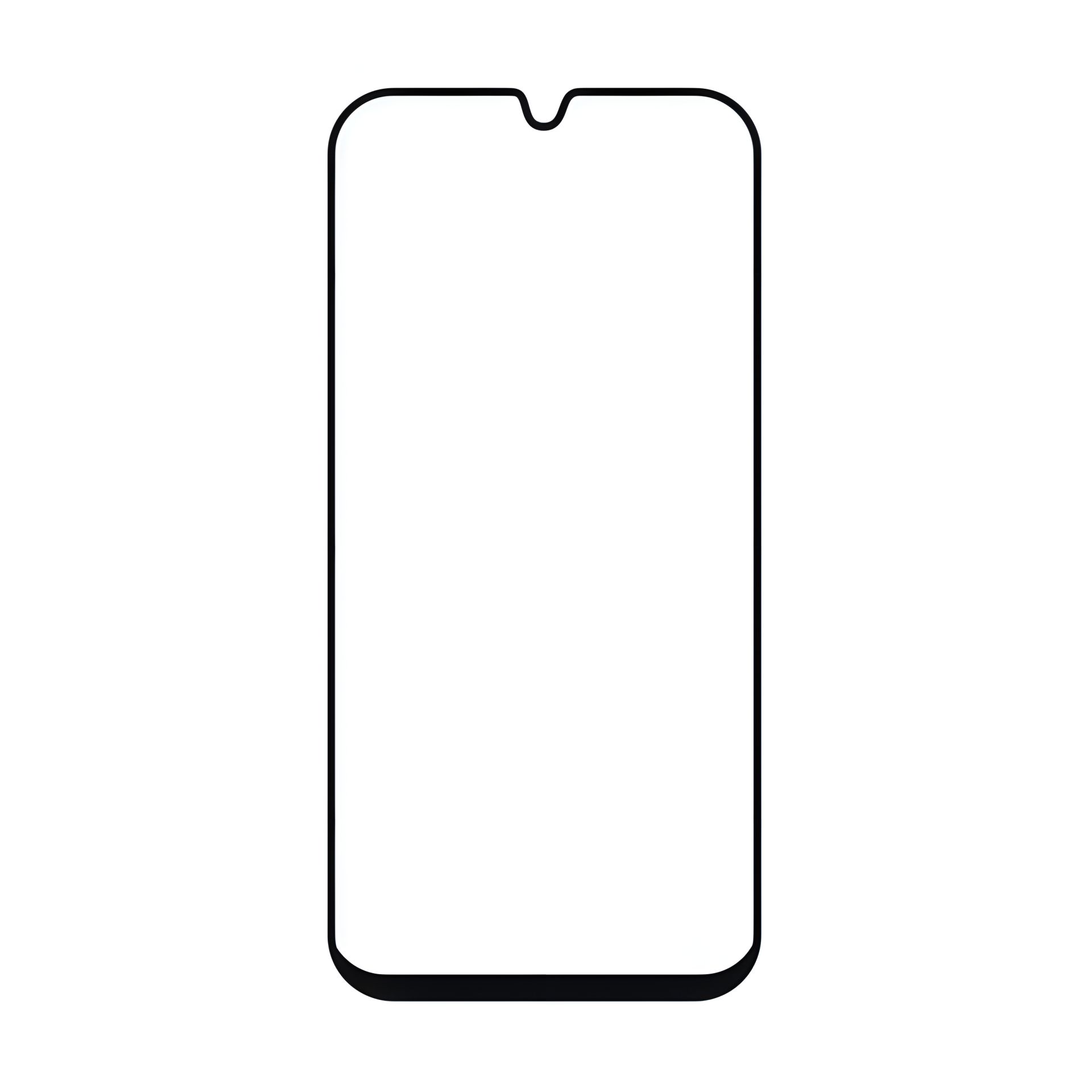 Захисне скло Black Full screen PowerPlant для Blackview A30 Захисне скло Black Full screen PowerPlant для Blackview A30