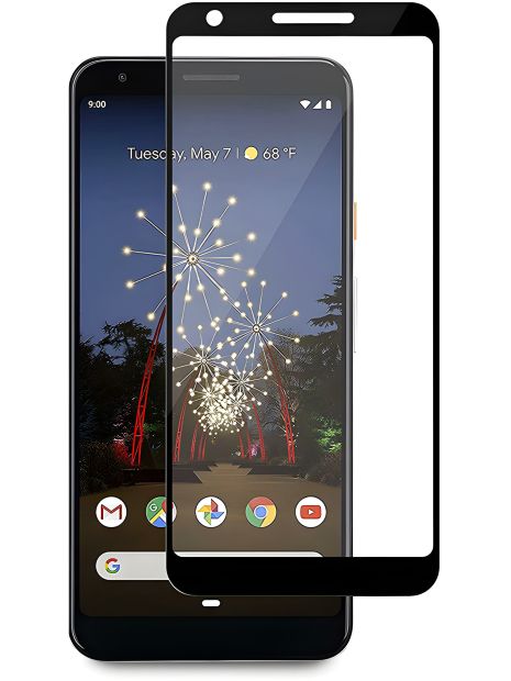 Захисне скло Full screen PowerPlant для Google Pixel 3a, Black