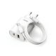 Зарядний пристрій Remax RP-U37 QC + PD 18W з Lightning to Type-C, білий