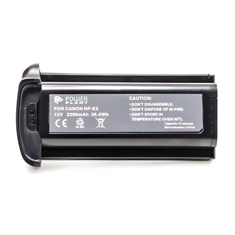 Акумулятор PowerPlant Canon NP-E3 2200mAh, 12V Акумулятор PowerPlant Canon NP-E3 2200mAh, 12V