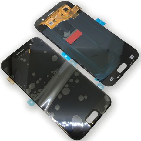 Сервісний чорний дисплей для Samsung GH97-19732A A320F Galaxy A3 (2017) із сенсором (LCD)