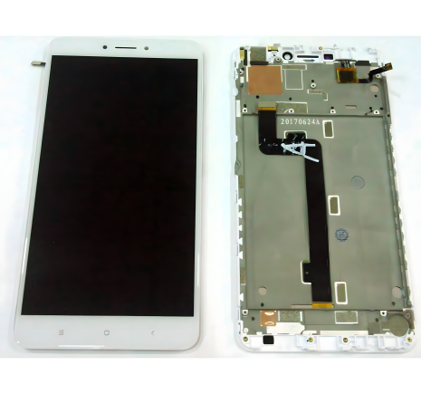 Білий дисплей для Xiaomi Mi Max 2 із сенсором (LCD)