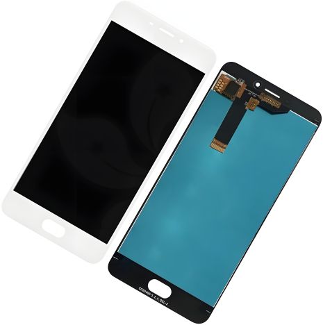 Білий дисплей з сенсором (LCD) для Meizu M6