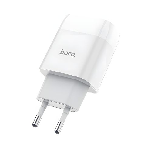 Hoco C72A 2.1A зарядное устройство, белое