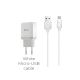 Зарядное устройство Hoco C22A + Cable Micro White