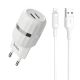 Зарядное устройство Hoco C41A Wisdom (2USB/ 2.4A) + Cable iPhone Lightning White Зарядное устройство Hoco C41A Wisdom (2USB/ 2.4A) + Cable iPhone Lightning White