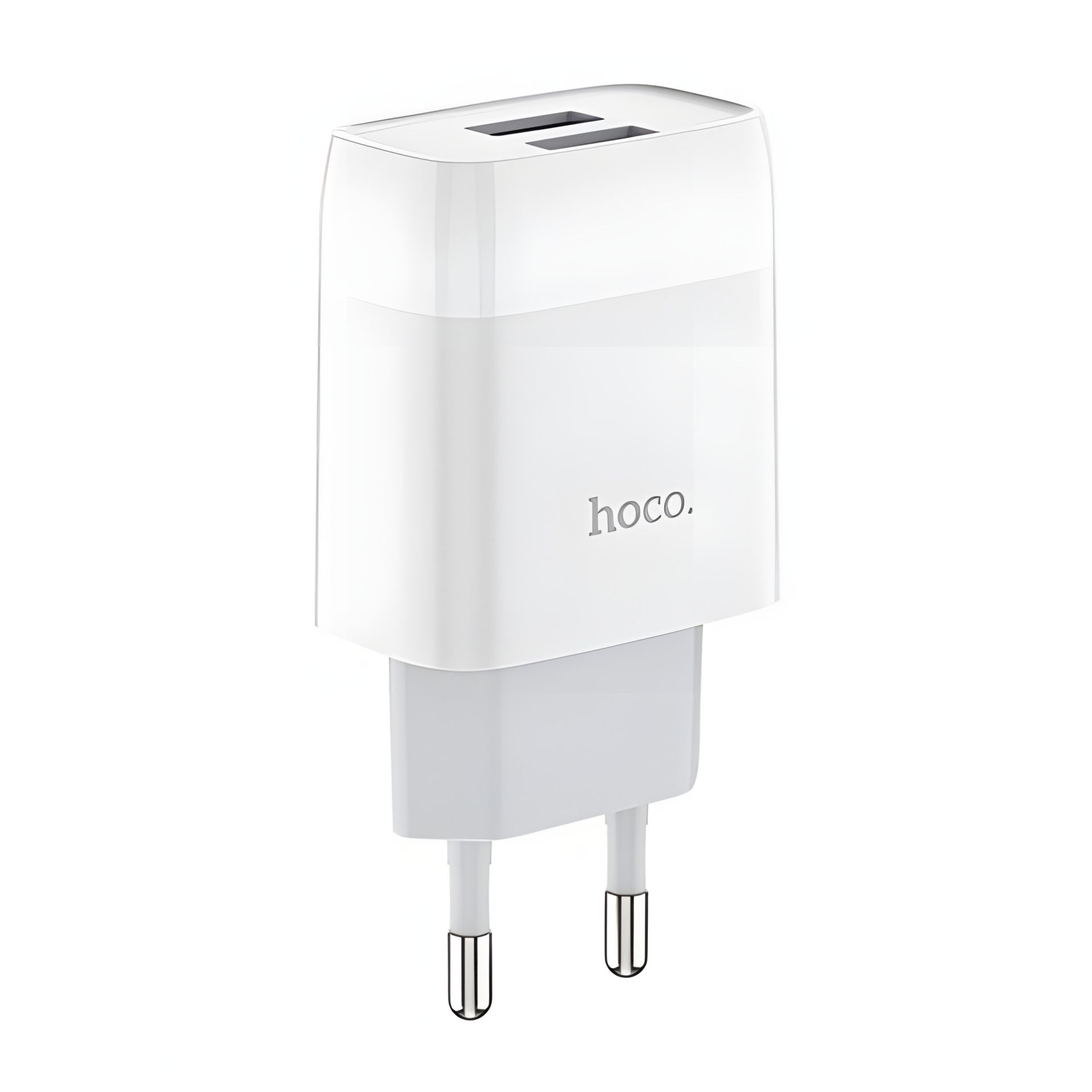 Hoco C73A зарядний пристрій 2USB 2.4A White Hoco C73A зарядний пристрій 2USB 2.4A White
