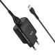 Пристрій Зарядний Hoco C72Q Glorious QC3.0 Type-C Black