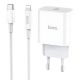 Hoco C76A Plus зарядний пристрій PD 20W Type-C to Lightning 3A White