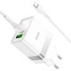 Зарядное устройство Hoco N21 Topspeed PD30W+QC3.0 Type-C to iP White