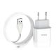 Hoco C73A зарядний пристрій 2USB Lightning 2.4A White Hoco C73A зарядний пристрій 2USB Lightning 2.4A White