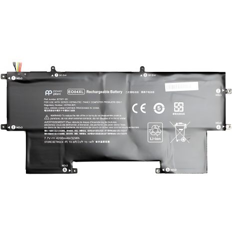 PowerPlant Аккумулятор HP EliteBook Folio G1 (EO04XL) для ноутбуков 7.7V 4200mAh