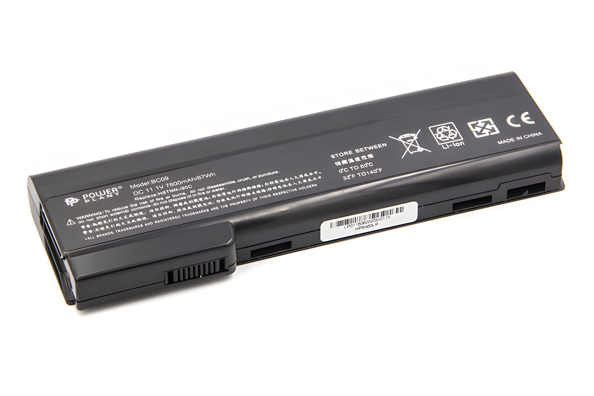 Батареї PowerPlant для ноутбуків HP EliteBook 8460w Series (628369-421, HP8460LP) 11.1V 7800mAh Батареї PowerPlant для ноутбуків HP EliteBook 8460w Series (628369-421, HP8460LP) 11.1V 7800mAh