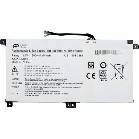 PowerPlant Аккумулятор для SAMSUNG Notebook 5 NP530E5M ноутбуков (AA-PBUN3AB) 11.4V 3900mAh PowerPlant Аккумулятор для SAMSUNG Notebook 5 NP530E5M ноутбуков (AA-PBUN3AB) 11.4V 3900mAh