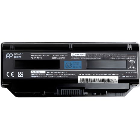 Для ноутбуків PowerPlant NEC PC VP WP118 (WP118-4S1P) 14.4V 2200mAh акумулятор