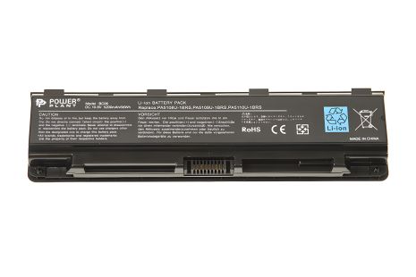 PowerPlant акумулятори для TOSHIBA Satellite C55 (TA5109LH, PA5109U) 10.8V 5200mAh ноутбуків