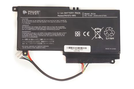 PowerPlant Аккумулятор для TOSHIBA Satellite L55 ноутбуков (PA5107U-1BRS, TA5107P9) 14.8V 2500mAh