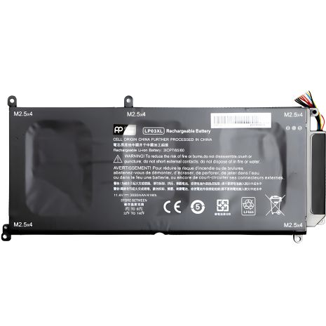 PowerPlant Акумулятори для HP Envy 15T-AE Series ноутбуків (LP03XL) 11.4V 3600mAh