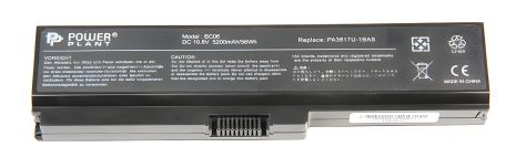 Акумулятори PowerPlant для ноутбуків TOSHIBA Satellite L750 (PA3817U-1BAS) 10.8V 5200mAh
