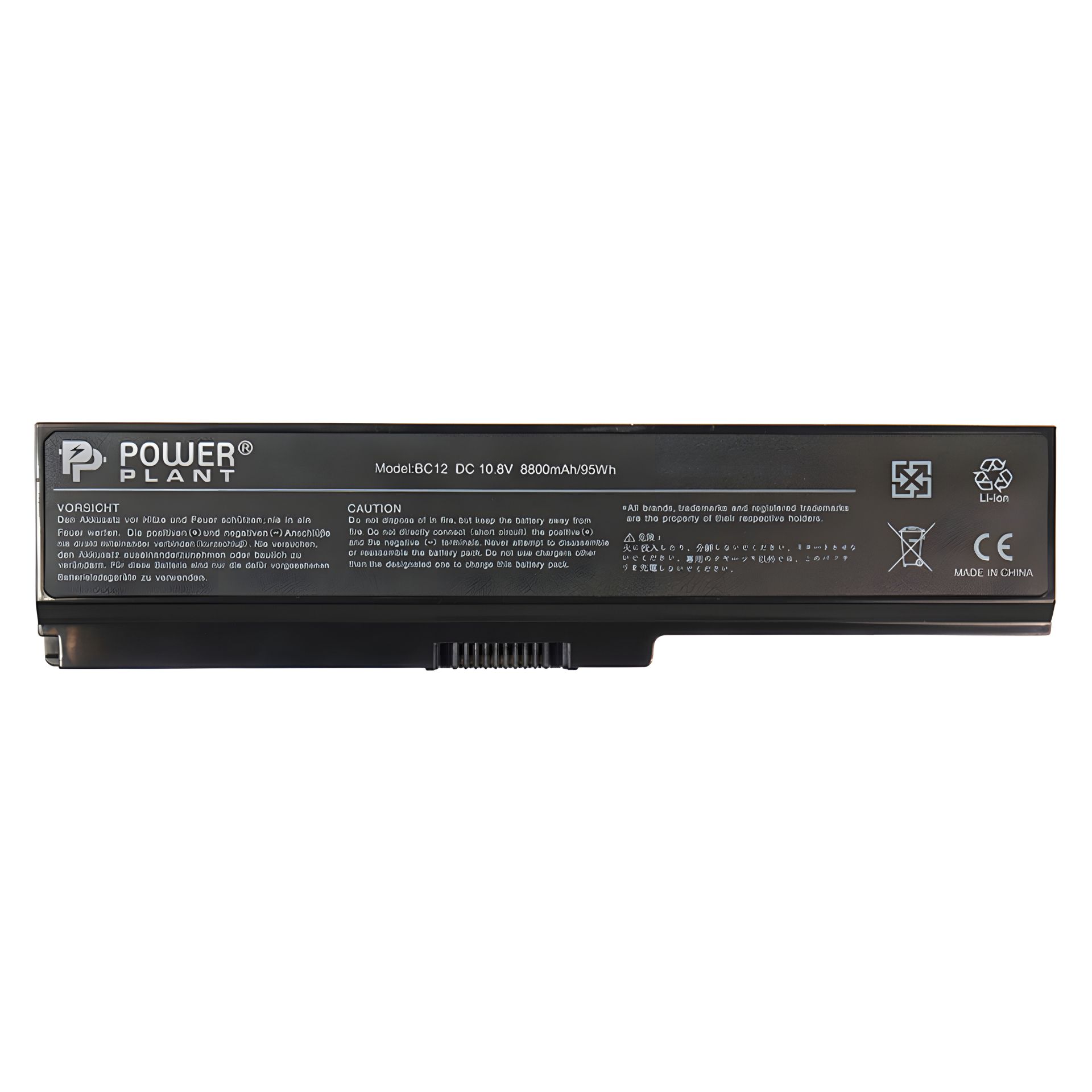 PowerPlant акумулятори для TOSHIBA Satellite L750 ноутбуків (PA3817U-1BRS) 10.8V 8800mAh PowerPlant акумулятори для TOSHIBA Satellite L750 ноутбуків (PA3817U-1BRS) 10.8V 8800mAh