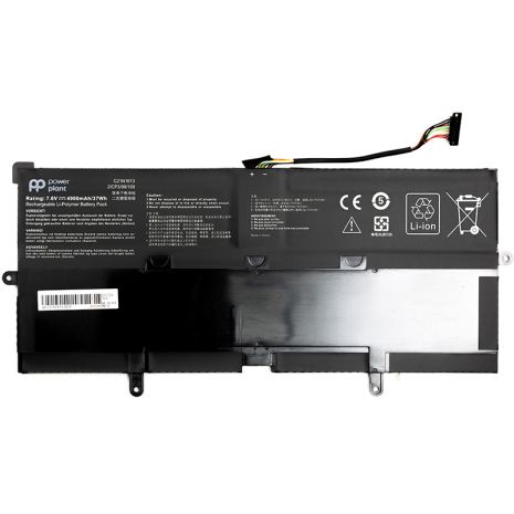Акумулятори PowerPlant для ноутбуків ASUS Chromebook Flip C302 (C21N1613) 7.6V 4900mAh Акумулятори PowerPlant для ноутбуків ASUS Chromebook Flip C302 (C21N1613) 7.6V 4900mAh