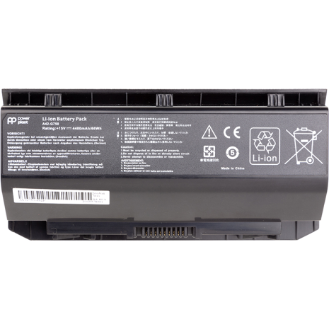 Аккумулятор PowerPlant для ноутбуков ASUS G750 Series (A42-G750) 15V 4400mAh Аккумулятор PowerPlant для ноутбуков ASUS G750 Series (A42-G750) 15V 4400mAh