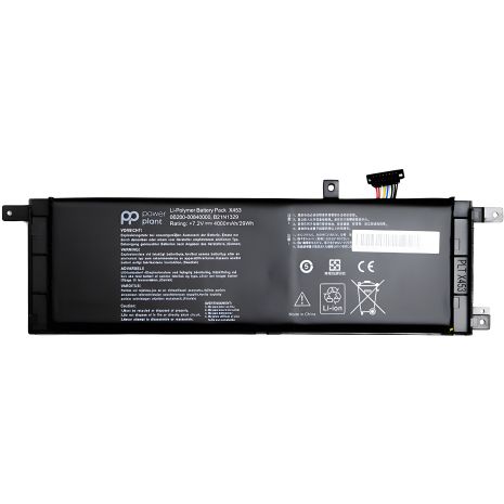 PowerPlant акумулятори для ASUS ноутбуків D553M (B21N1329) 7.2V 4000mAh