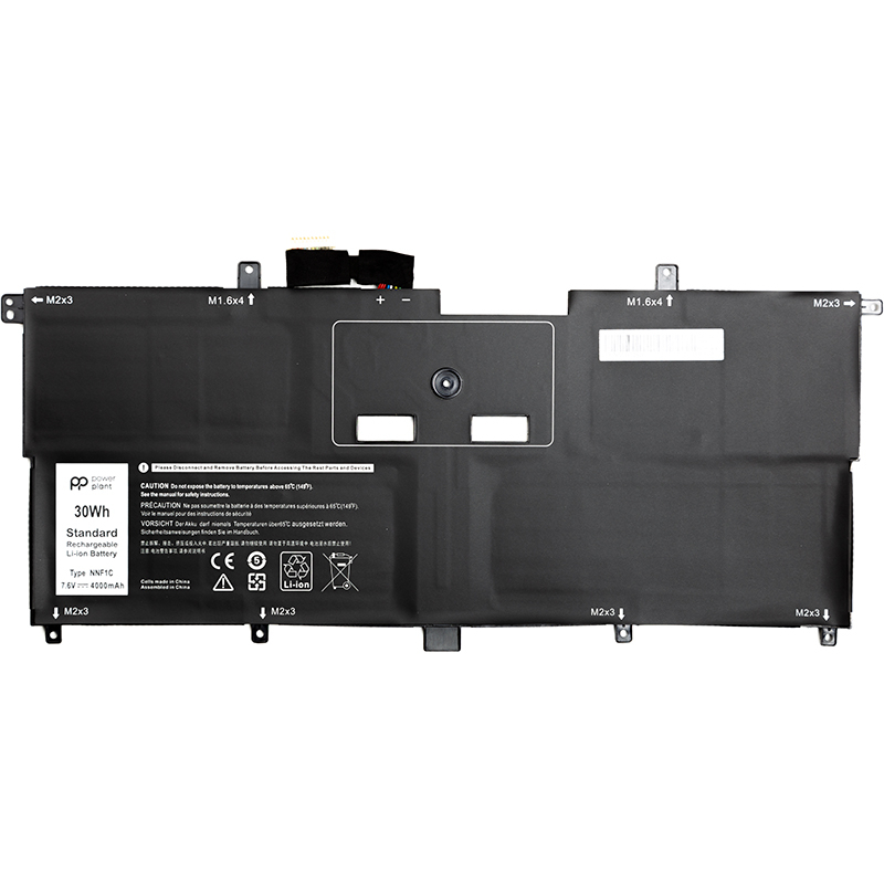 Аккумулятор PowerPlant для ноутбуков DELL XPS 13 9365 (NNF1C) 7.6V 4000mAh Аккумулятор PowerPlant для ноутбуков DELL XPS 13 9365 (NNF1C) 7.6V 4000mAh