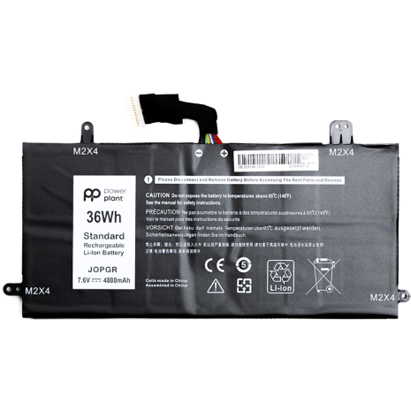 Акумулятори PowerPlant для ноутбуків DELL Latitude 5285 Series (J0PGR) 7.6V 4800mAh Акумулятори PowerPlant для ноутбуків DELL Latitude 5285 Series (J0PGR) 7.6V 4800mAh