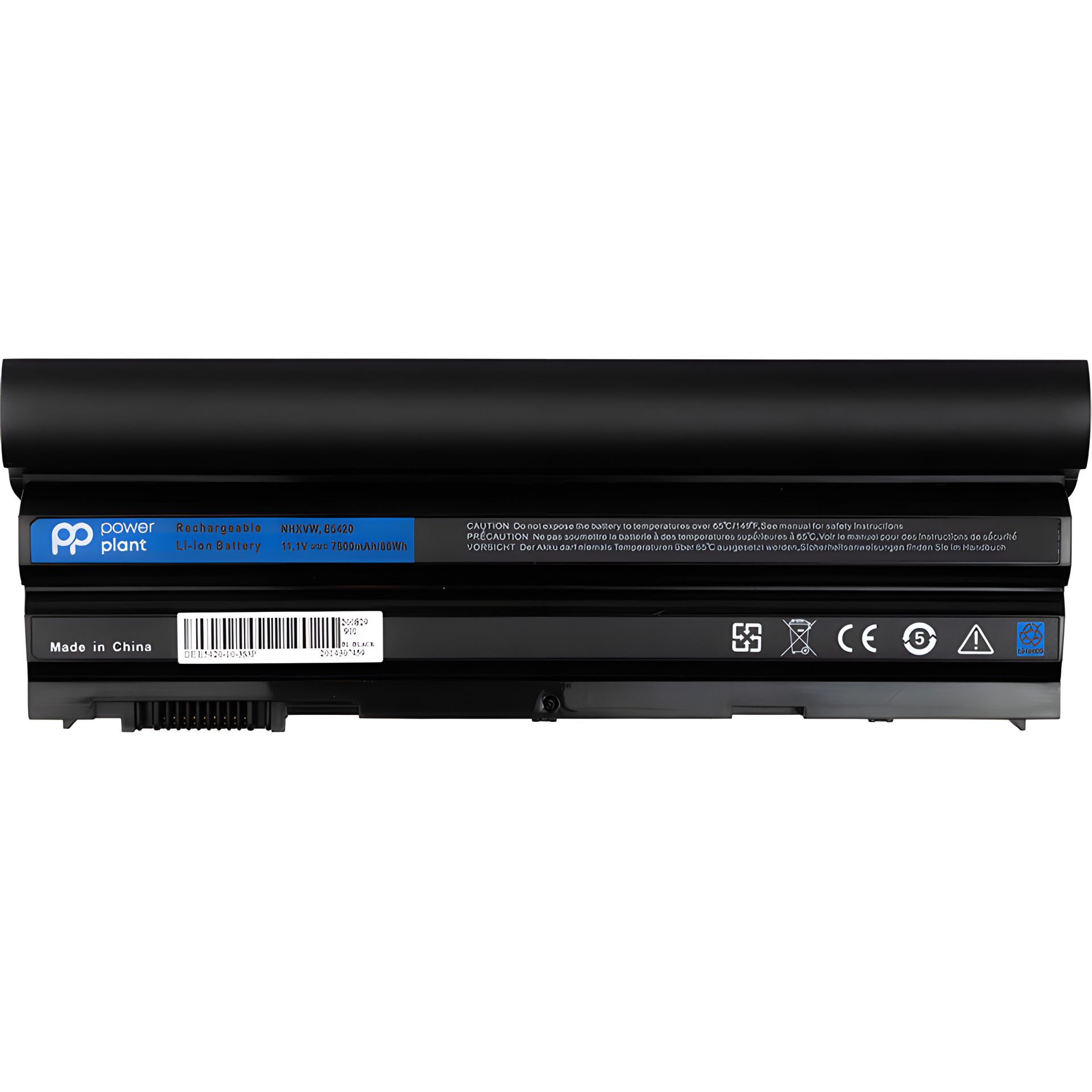 PowerPlant аккумулятор для DELL Latitude E6420, E5420 ноутбуков (M5Y0X) 11.1V 7800mAh PowerPlant аккумулятор для DELL Latitude E6420, E5420 ноутбуков (M5Y0X) 11.1V 7800mAh