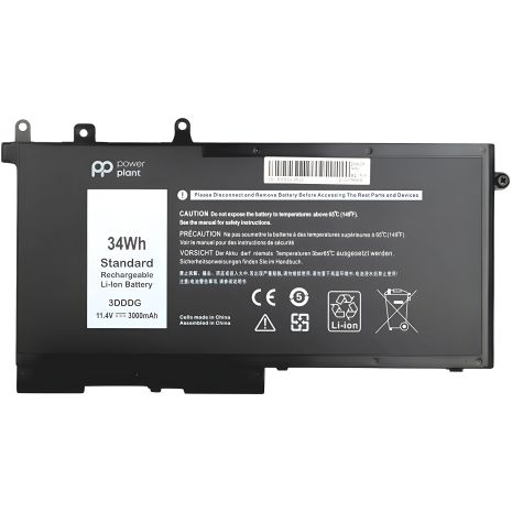 Аккумулятор PowerPlant для ноутбуков DELL Latitude E5580 (3DDDG) 11.4V 3000mAh Аккумулятор PowerPlant для ноутбуков DELL Latitude E5580 (3DDDG) 11.4V 3000mAh