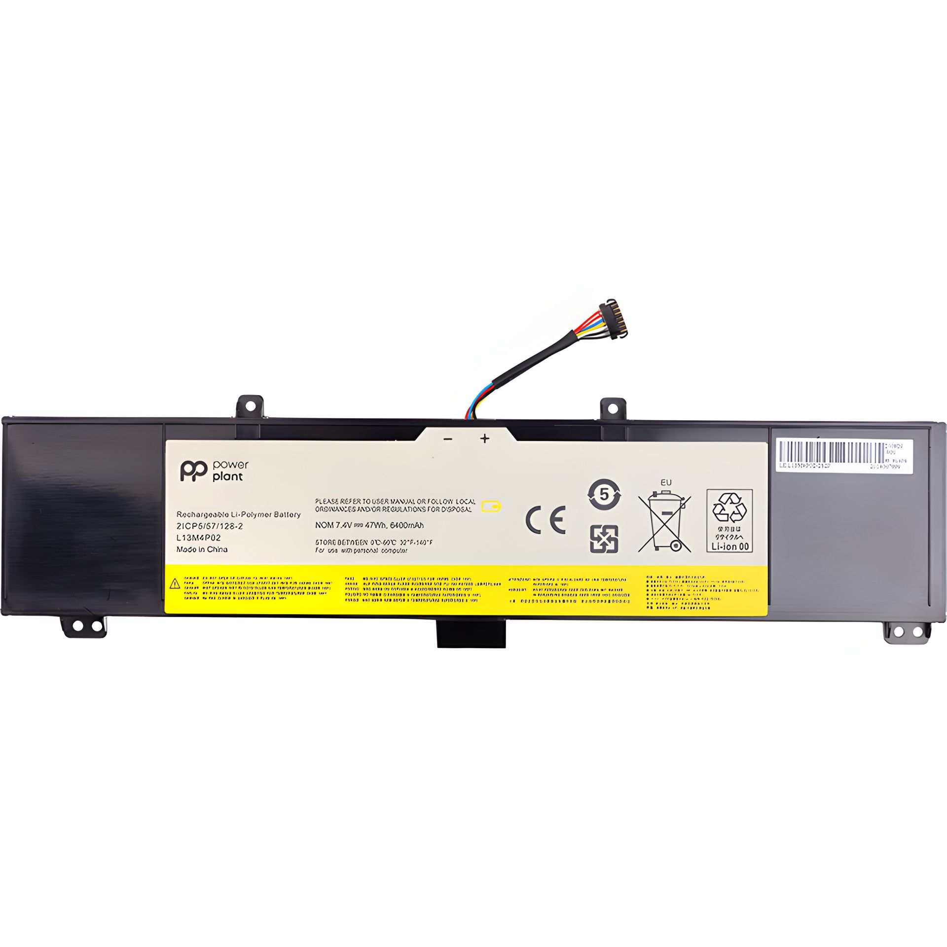 PowerPlant аккумулятор для ноутбуков LENOVO Erazer Y50 (L13M4P02) 7.4V 6400mAh PowerPlant аккумулятор для ноутбуков LENOVO Erazer Y50 (L13M4P02) 7.4V 6400mAh