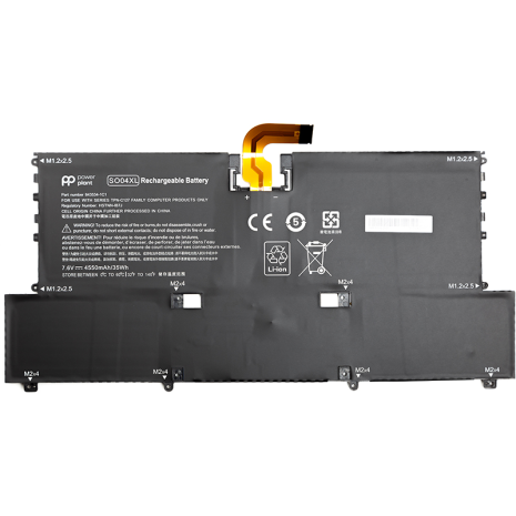 Акумулятори PowerPlant для ноутбуків HP Spectre 13-v000 Series (SO04XL) 7.6V 4550mAh Акумулятори PowerPlant для ноутбуків HP Spectre 13-v000 Series (SO04XL) 7.6V 4550mAh