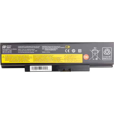 PowerPlant аккумулятор для ноутбуков LENOVO ThinkPad E560 Series (45N1758) 10.8V 4400mAh