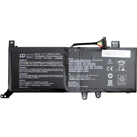 Акумулятор для ноутбуків ASUS VivoBook 14 A412FA (C21N1818) 7.7V 3800mAh