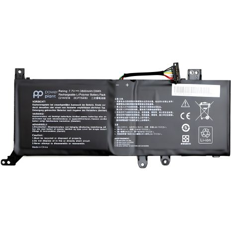 Акумулятор для ноутбуків ASUS VivoBook 14 A412FA (C21N1818) 7.7V 3800mAh