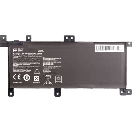 Аккумулятор PowerPlant для ноутбуков ASUS VivoBook X556U (C21N1509) 7.6V 5000mAh Аккумулятор PowerPlant для ноутбуков ASUS VivoBook X556U (C21N1509) 7.6V 5000mAh