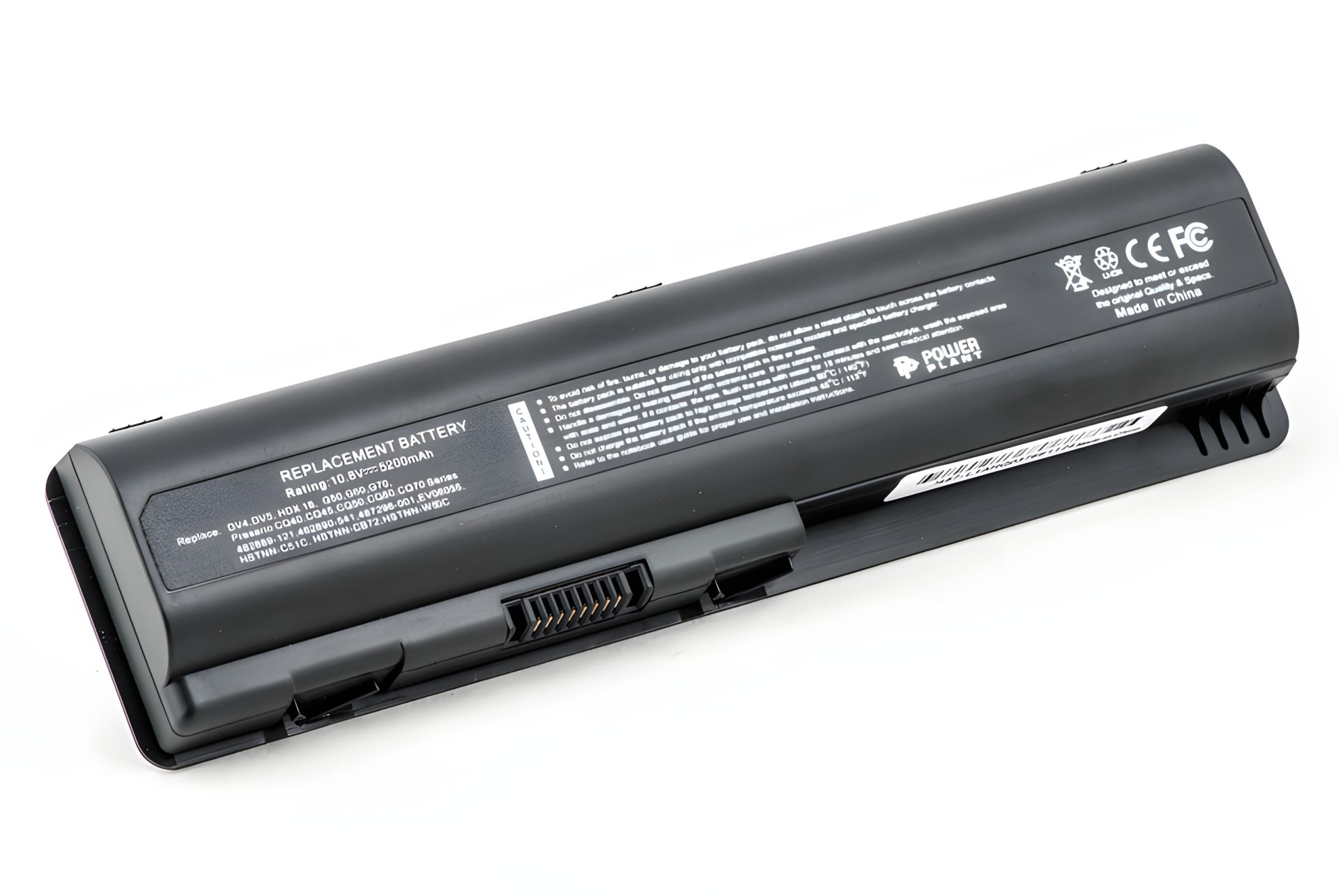 PowerPlant Аккумулятор для HP Pavilion DV4 ноутбуков (HSTNN-DB72, H5028LH) 10.8V 5200mAh PowerPlant Аккумулятор для HP Pavilion DV4 ноутбуков (HSTNN-DB72, H5028LH) 10.8V 5200mAh