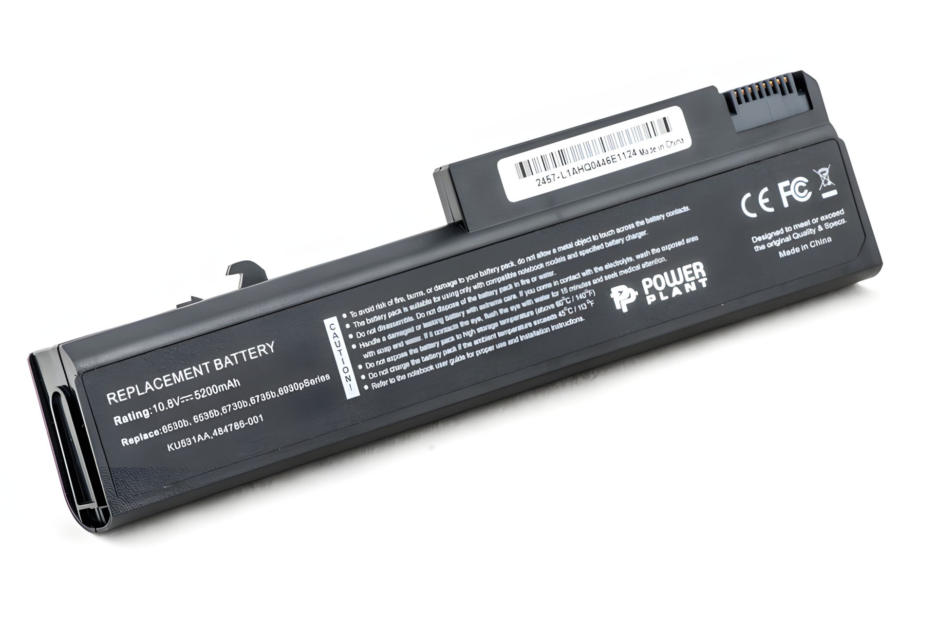 Аккумулятор для ноутбуков HP EliteBook 6930p PowerPlant (HSTNN-UB68, H6735LH) 10.8V 5200mAh Аккумулятор для ноутбуков HP EliteBook 6930p PowerPlant (HSTNN-UB68, H6735LH) 10.8V 5200mAh