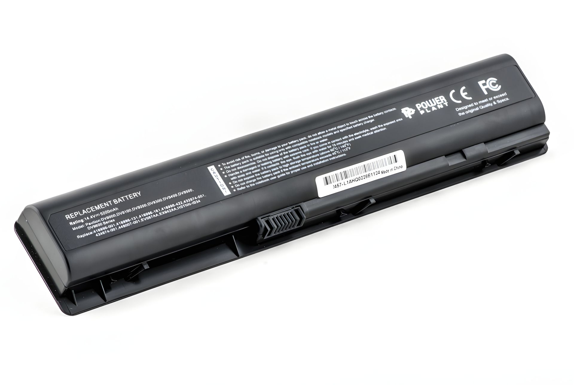 Акумулятори для ноутбуків HP Pavilion DV9000, PowerPlant (HSTNN-LB33, H90001LH) 14.4V 5200mAh Акумулятори для ноутбуків HP Pavilion DV9000, PowerPlant (HSTNN-LB33, H90001LH) 14.4V 5200mAh