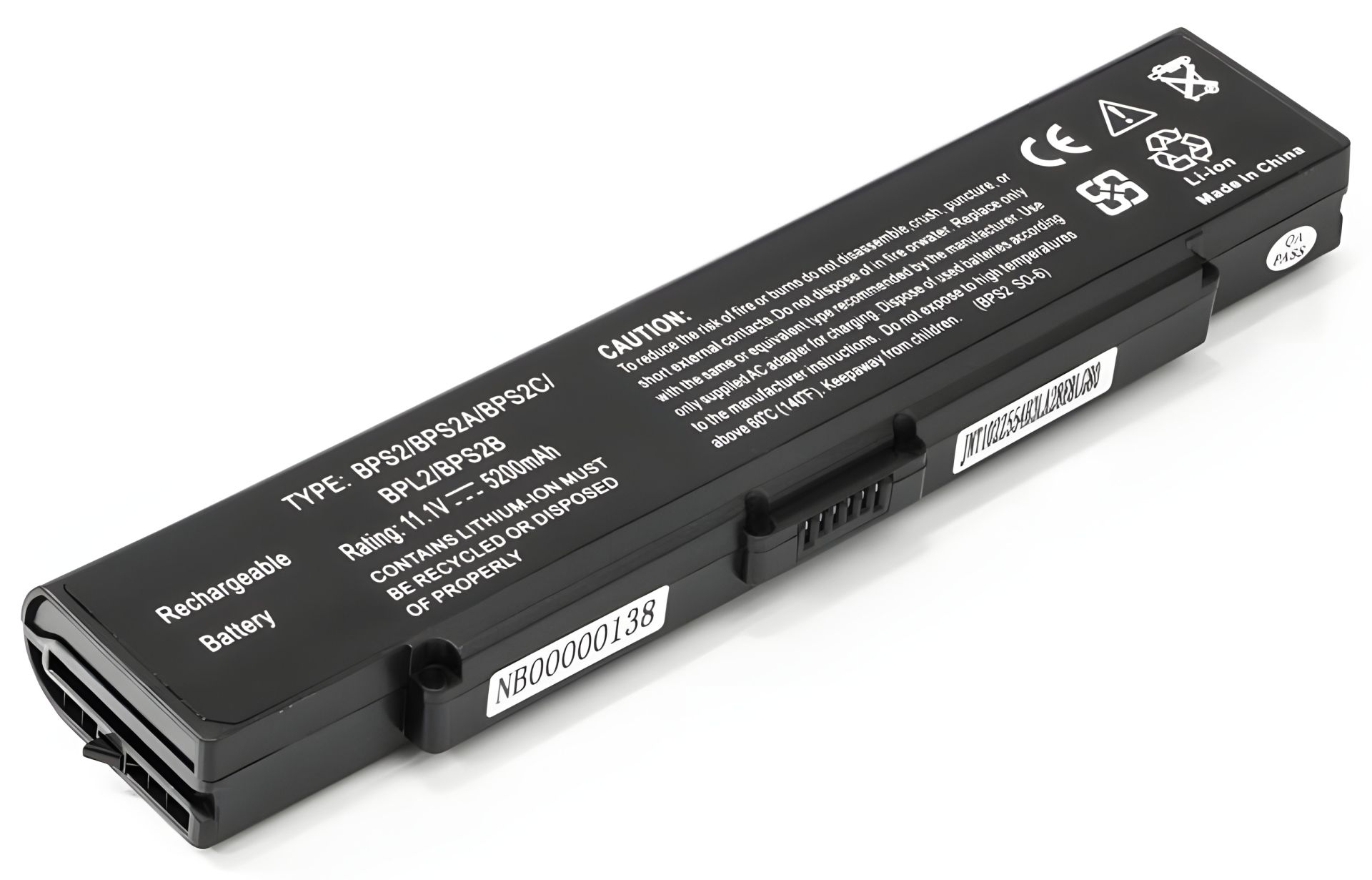 Sony VAIO PCG-6C1N (VGP-BPS2, SY5651LH) Аккумулятор PowerPlant для ноутбуков 11.1V 5200mAh Sony VAIO PCG-6C1N (VGP-BPS2, SY5651LH) Аккумулятор PowerPlant для ноутбуков 11.1V 5200mAh