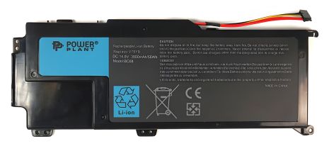 Аккумулятор PowerPlant для ноутбуков DELL XPS 14z (V79Y0) 14.8V 3800mAh
