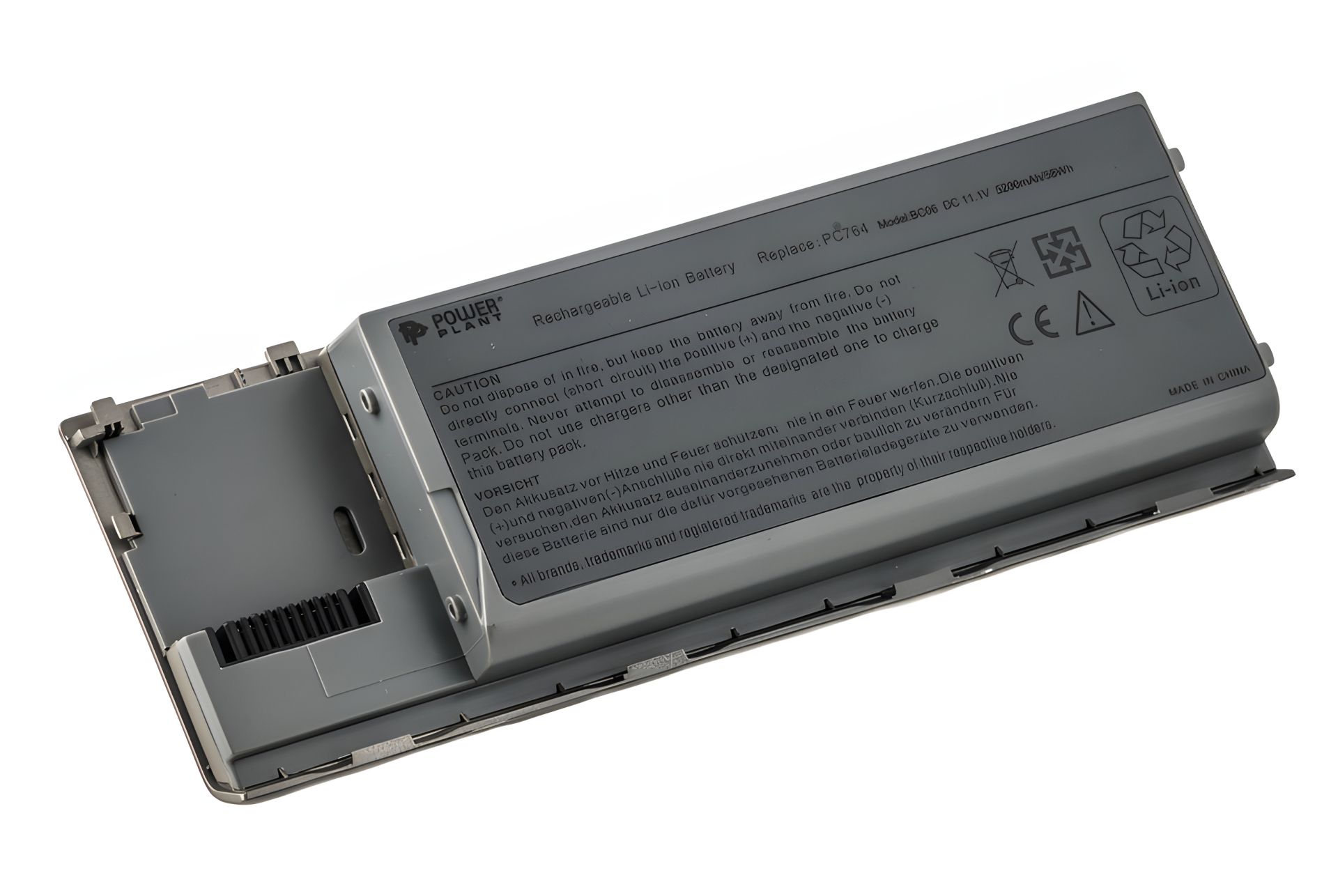 PowerPlant Аккумулятор для DELL Latitude D620 ноутбуков (PC764, DL6200LH) 11.1V 5200mAh PowerPlant Аккумулятор для DELL Latitude D620 ноутбуков (PC764, DL6200LH) 11.1V 5200mAh