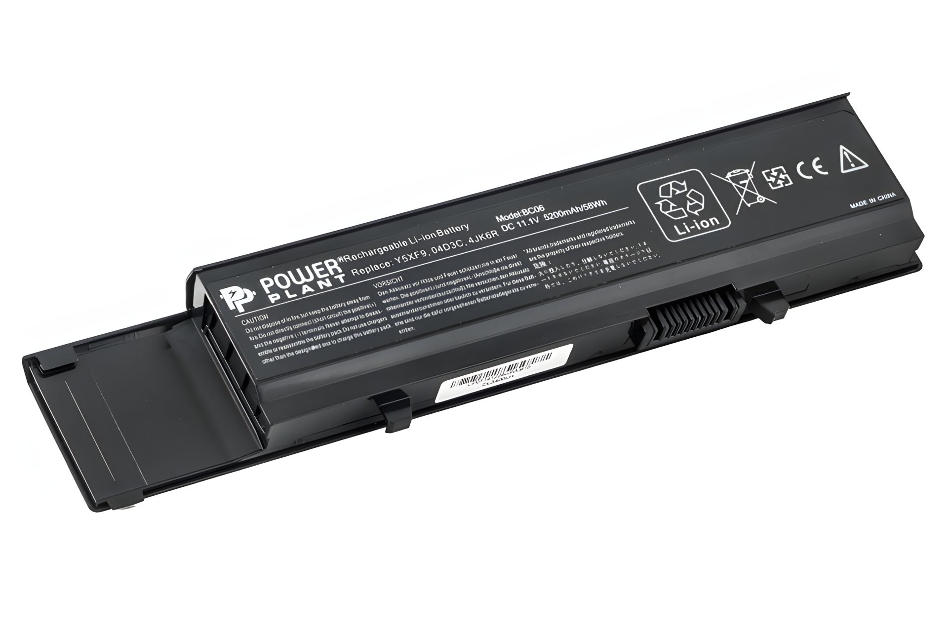 Ноутбучный аккумулятор PowerPlant DELL Vostro 3400 (7FJ92, DL3400LH) 11.1V 5200mAh Ноутбучный аккумулятор PowerPlant DELL Vostro 3400 (7FJ92, DL3400LH) 11.1V 5200mAh