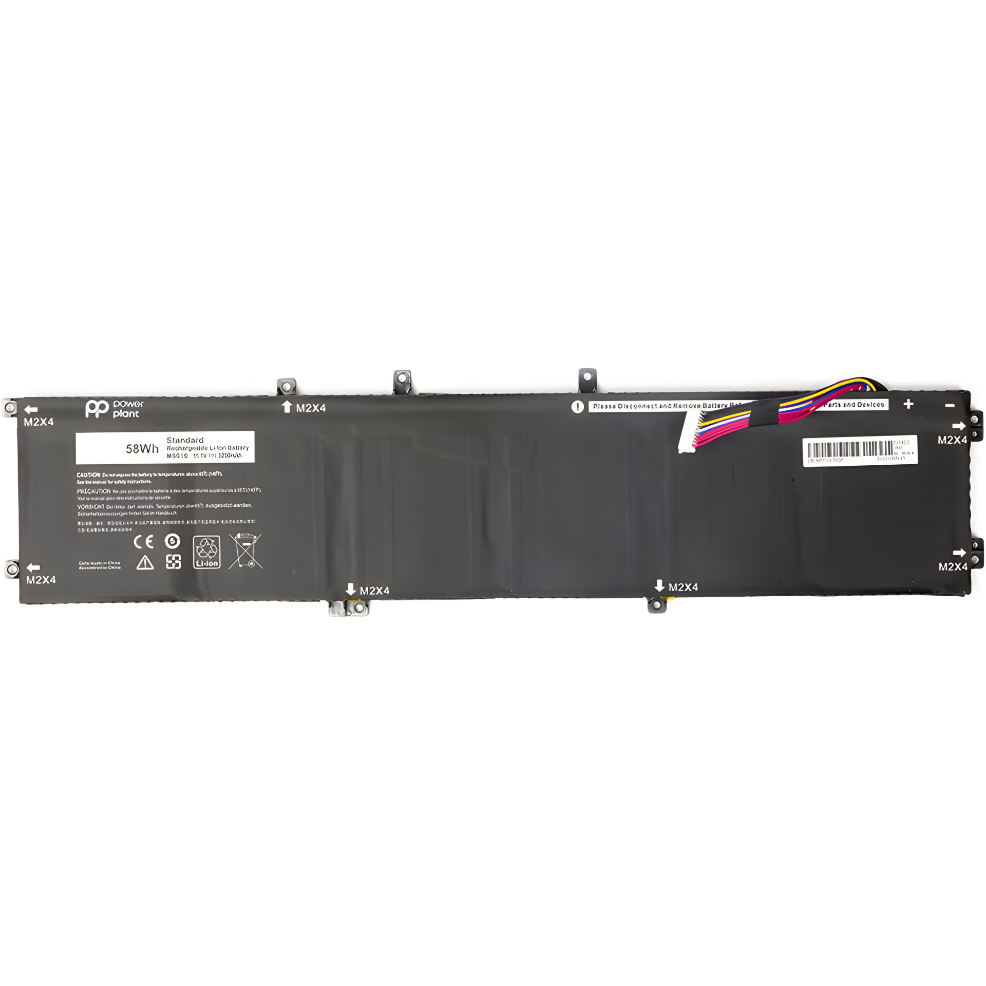 PowerPlant батарея DELL Precision 15-5510 (6GTPY) аккумулятор 11.1V 58Wh PowerPlant батарея DELL Precision 15-5510 (6GTPY) аккумулятор 11.1V 58Wh